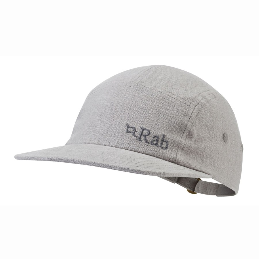 Clothing Rab Hats | Rab Obtuse 5 Panel Cap - Pewter Grey