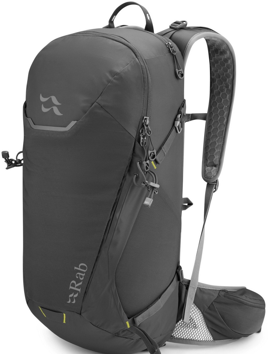 Rucksacks Rab Day Packs | Rab Aeon 27 Rucksack - Anthracite Grey