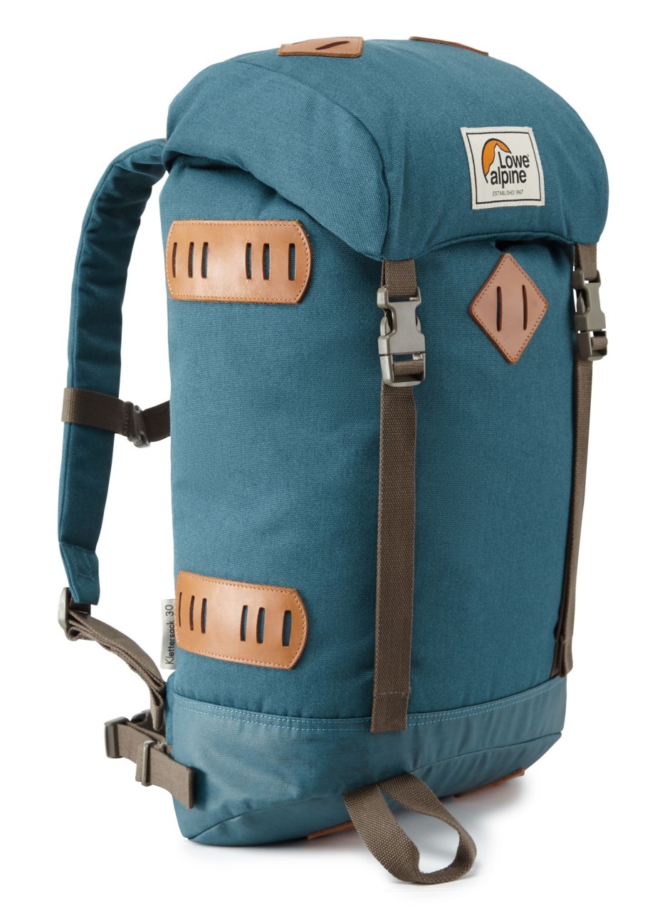 Rucksacks Lowe Alpine Day Packs | Lowe Alpine Klettersack 30 Rucksack - Mallard Blue