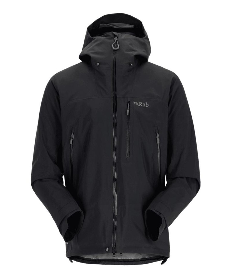 Clothing Rab Waterproof Jackets | Rab Mens Zanskar Gtx Jacket Black