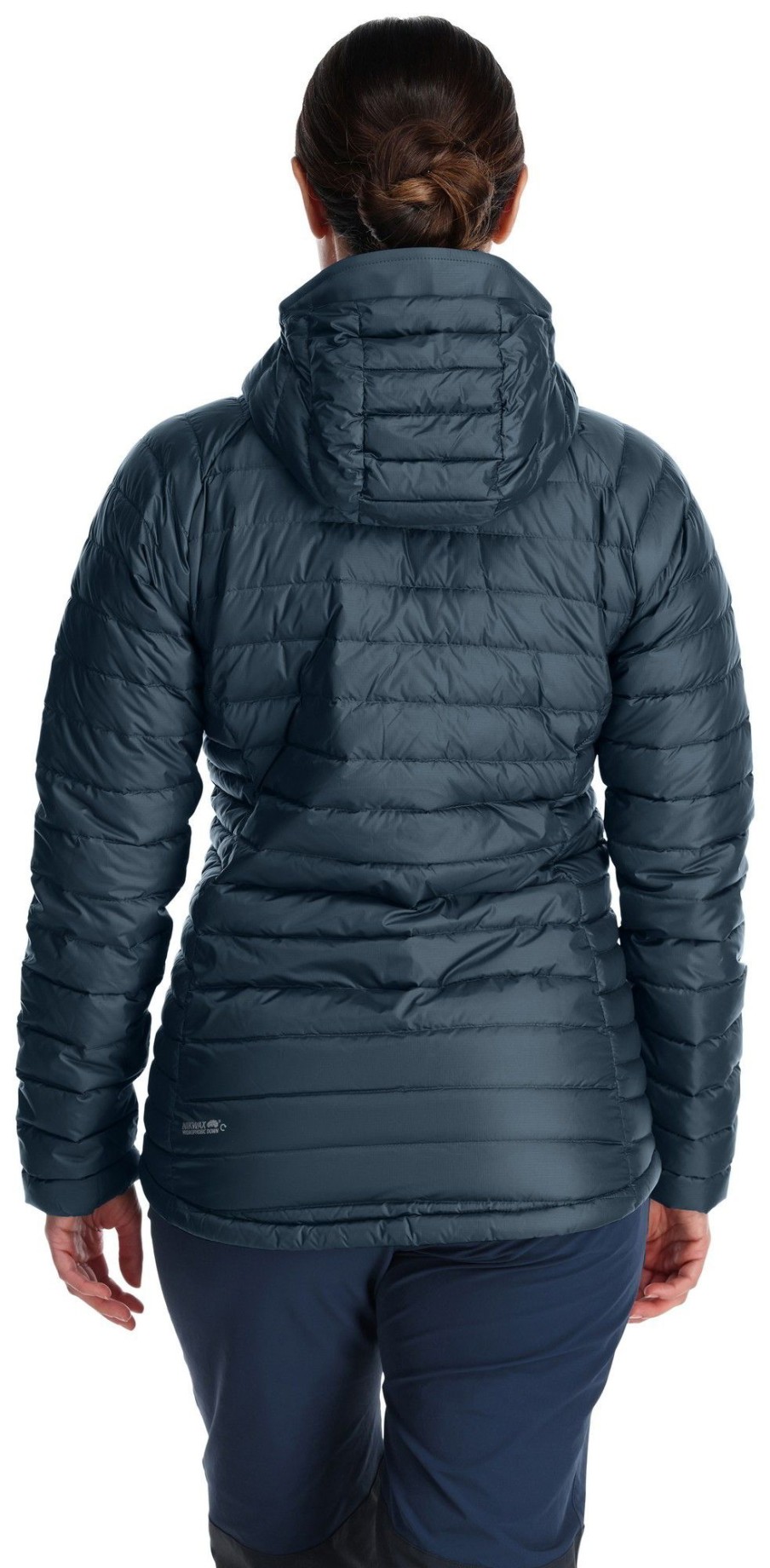 Clothing Rab Insulated Jackets | Rab Womens Microlight Alpine Long Jacket - Orion Blue