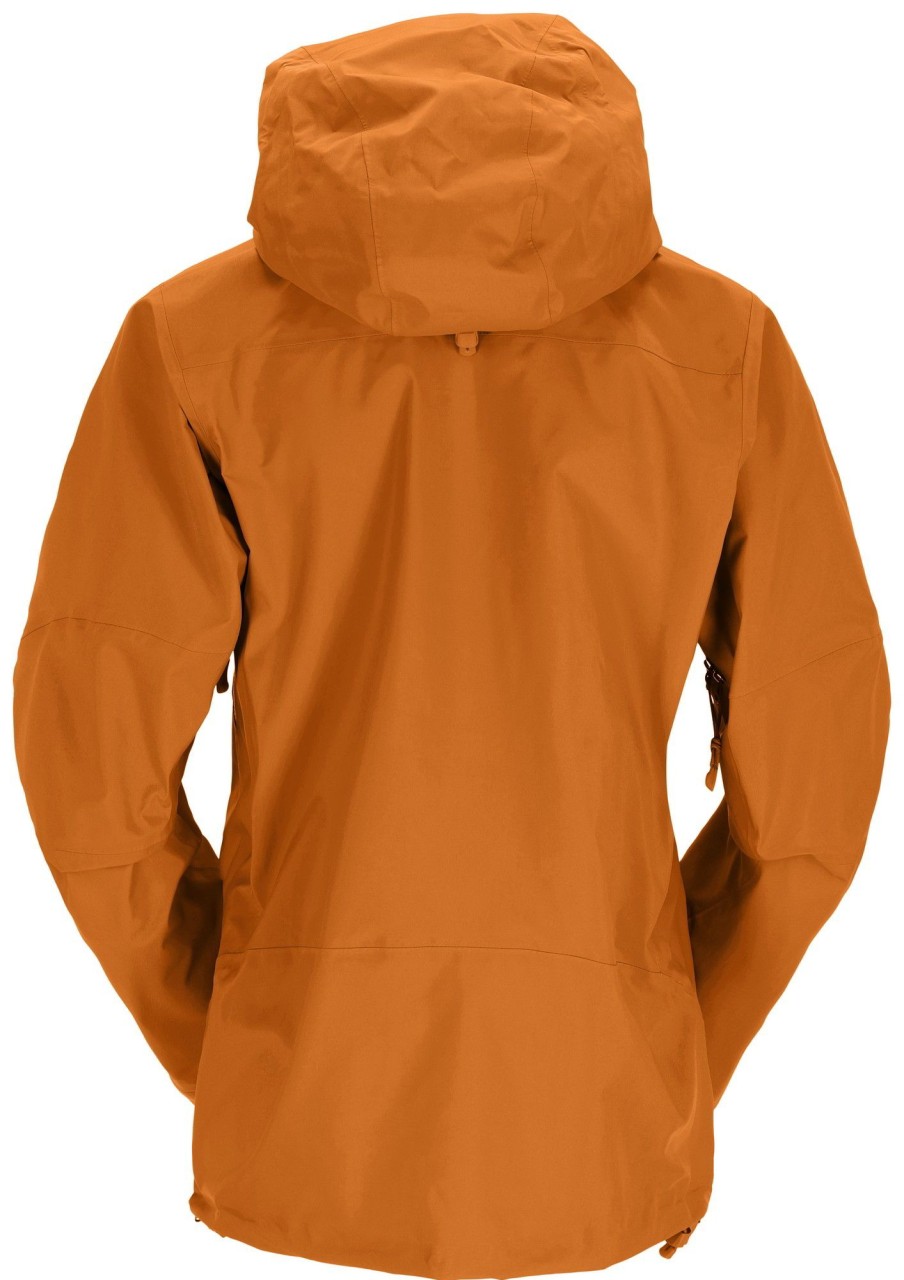 Clothing Rab Waterproof Jackets | Rab Mens Latok Extreme Gtx Jacket - Marmalade Orange