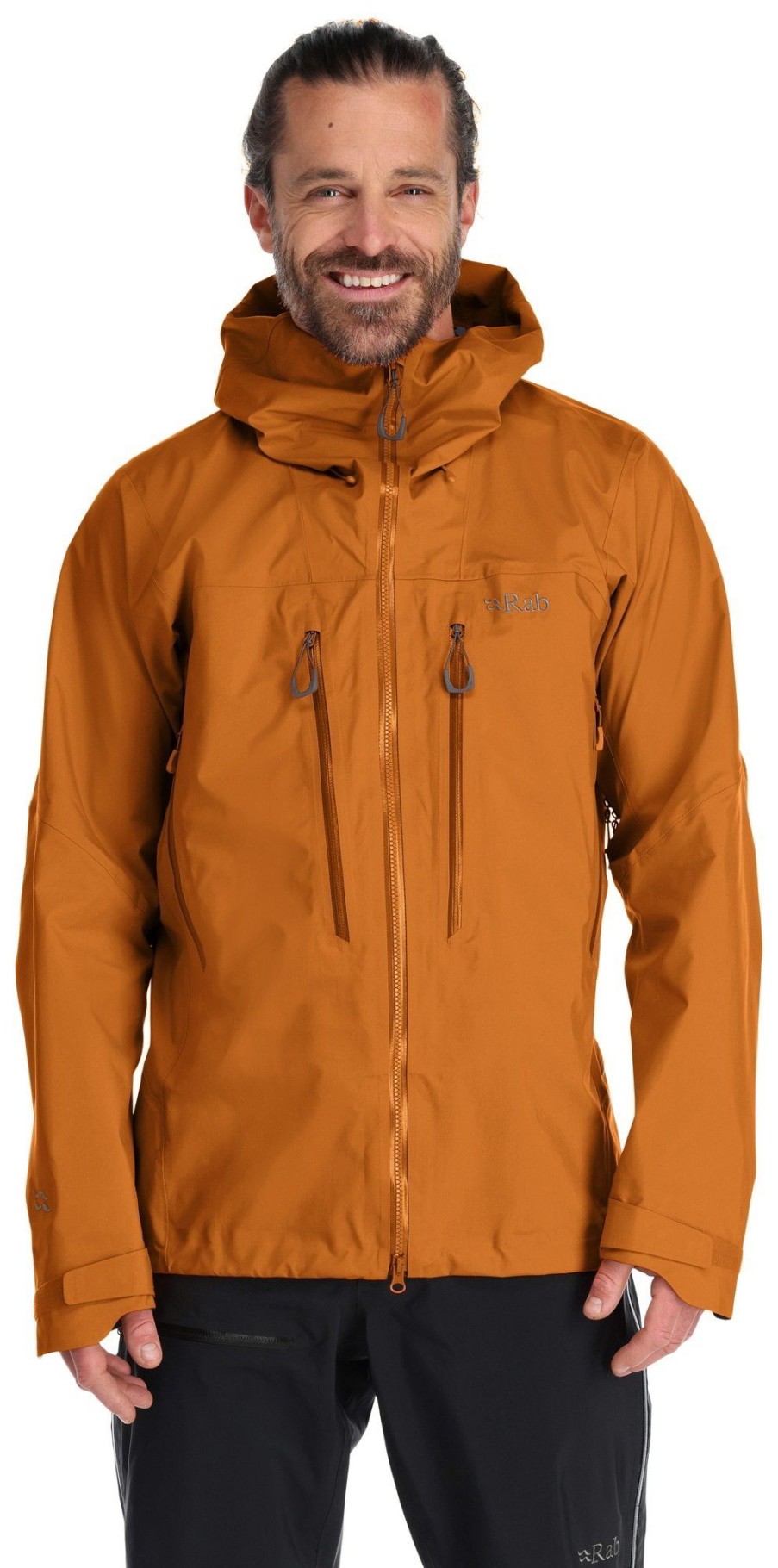 Clothing Rab Waterproof Jackets | Rab Mens Latok Extreme Gtx Jacket - Marmalade Orange