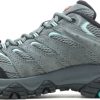 Footwear Merrell Walking Shoes | Merrell Womens Moab 3 Gtx Shoes - Sedona Sage Grey