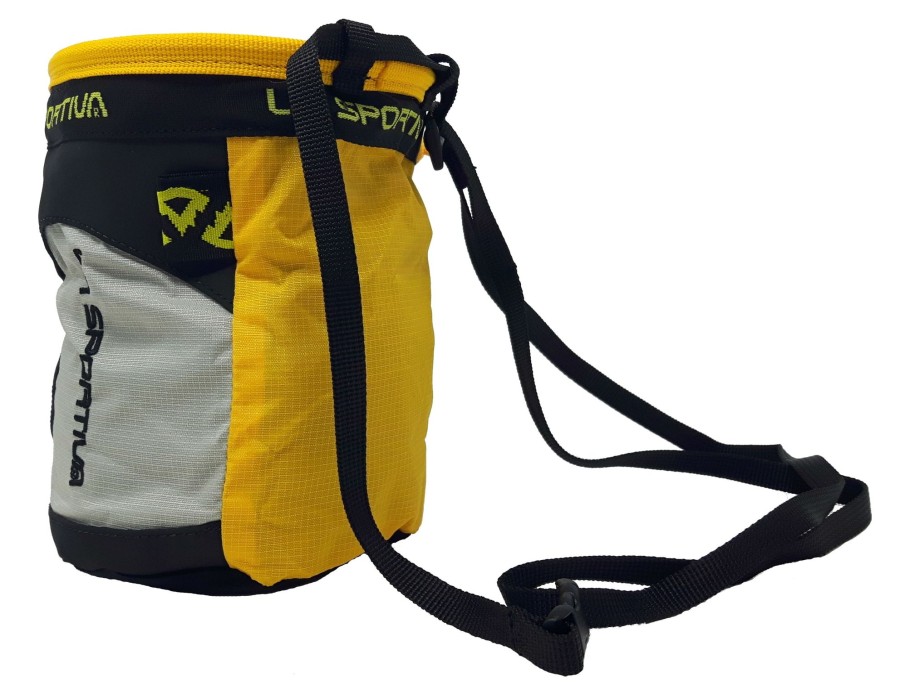 Equipment La Sportiva Chalk & Chalkbags | La Sportiva Solution Chalk Bag Black