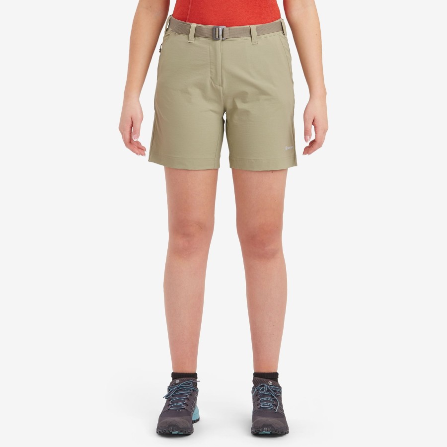 Clothing Montane Shorts | Montane Womens Terra Stretch Lite Shorts - Overland Green