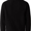 Clothing The North Face Fleece & Mid Layer | The North Face Teen Glacier Fleece 1/4 Zip - Tnf Black