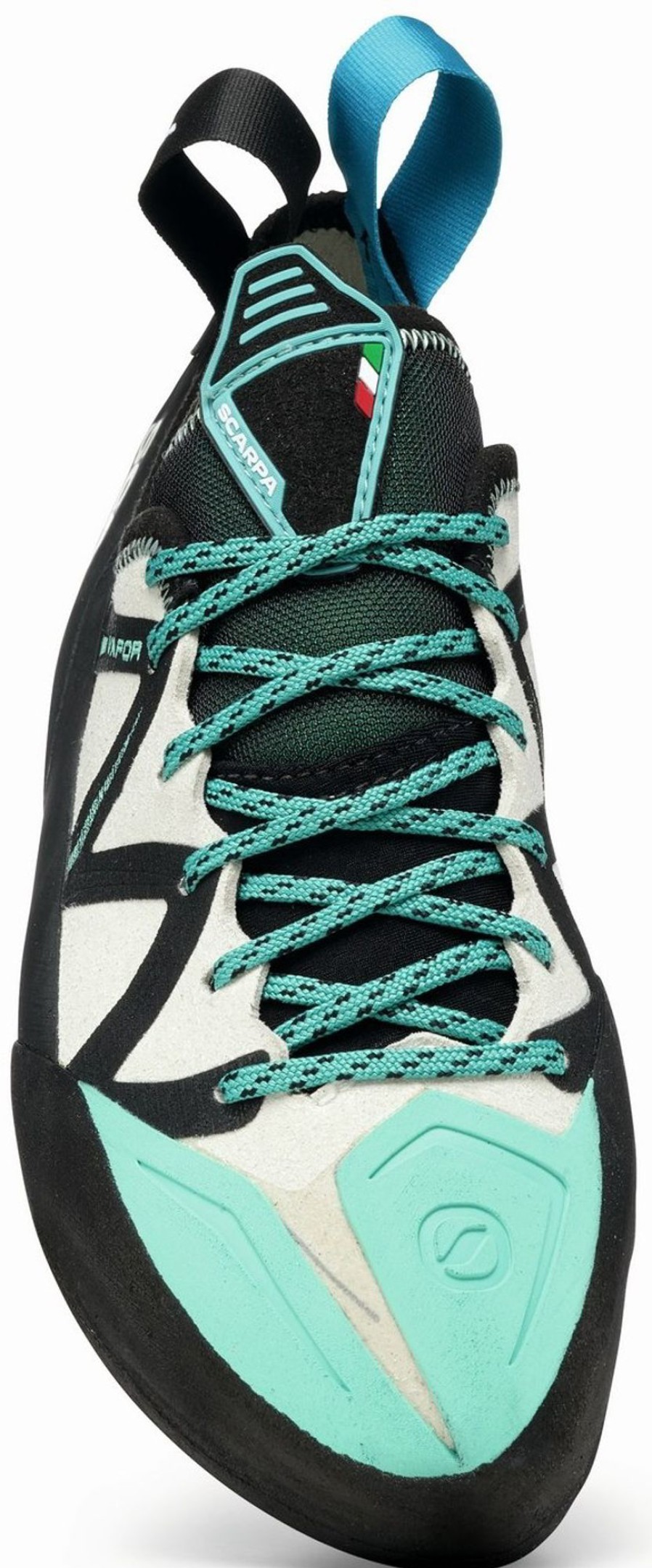 Equipment Scarpa Climbing Shoes | Scarpa Womens Vapour Lace Climbing Shoes - Dust Aqua Grey