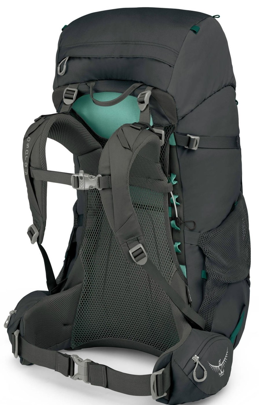 Rucksacks Osprey Backpacking Packs | Osprey Womens Renn 65 Rucksack - Cinder Grey