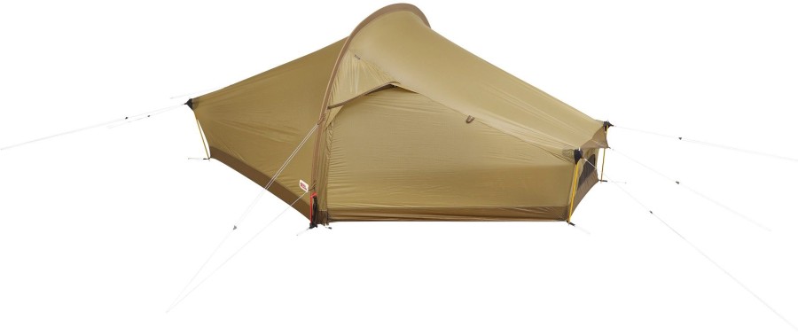 Camping Fjallraven Backpacking & Lightweight Tents | Fjallraven Abisko Lite 1 Tent - Sand Brown