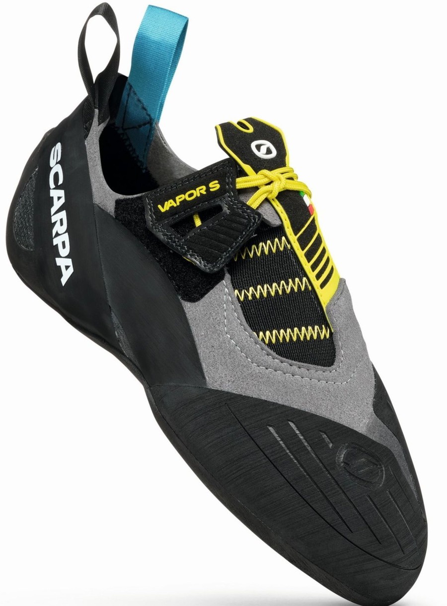 Equipment Scarpa Climbing Shoes | Scarpa Vapour S Climbing Shoes - Smoke-Yellow Grey