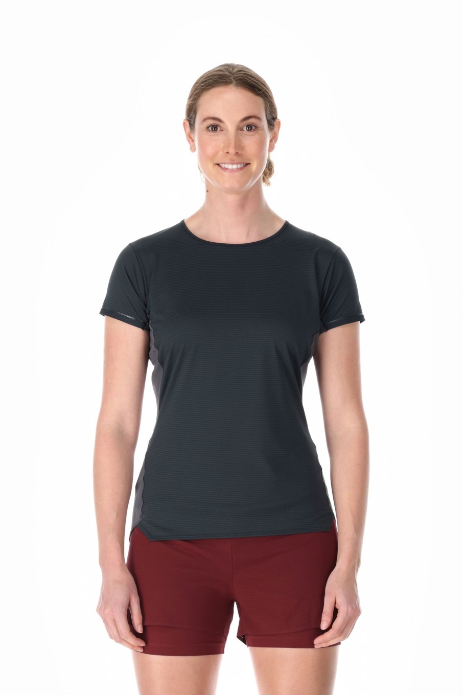 Clothing Rab T Shirts & Base Layers | Rab Womens Sonic Ultra Tee - Beluga-Graphene Grey