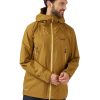 Clothing Rab Waterproof Jackets | Rab Mens Kangri Paclite Plus Jacket - Footprint Yellow