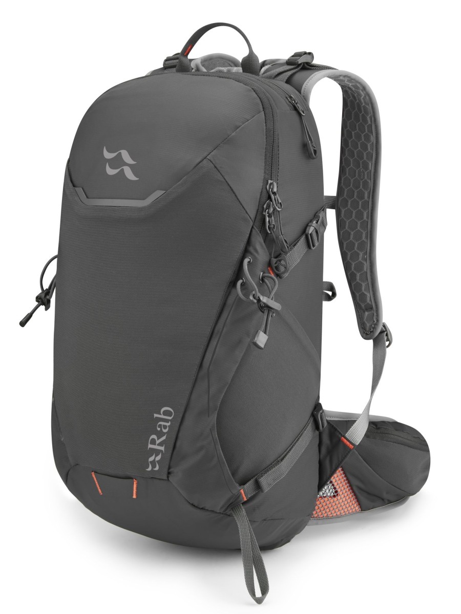 Rucksacks Rab Day Packs | Rab Womens Aeon Nd18 Rucksack - Anthracite Grey