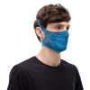 Clothing Buff Face Masks | Buff Filter Face Mask - Keren Blue