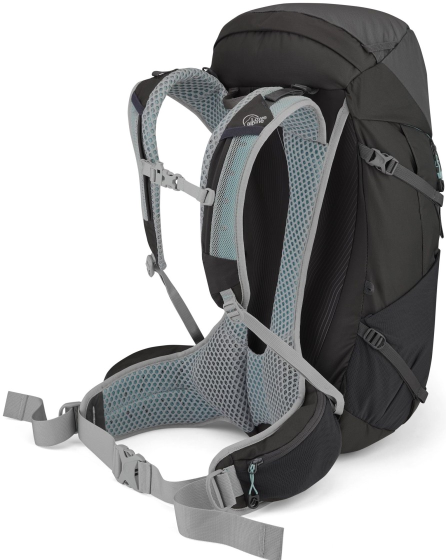 Rucksacks Lowe Alpine Day Packs | Lowe Alpine Womens Airzone Trail Nd28 Rucksack - Anthracite-Graphene Black