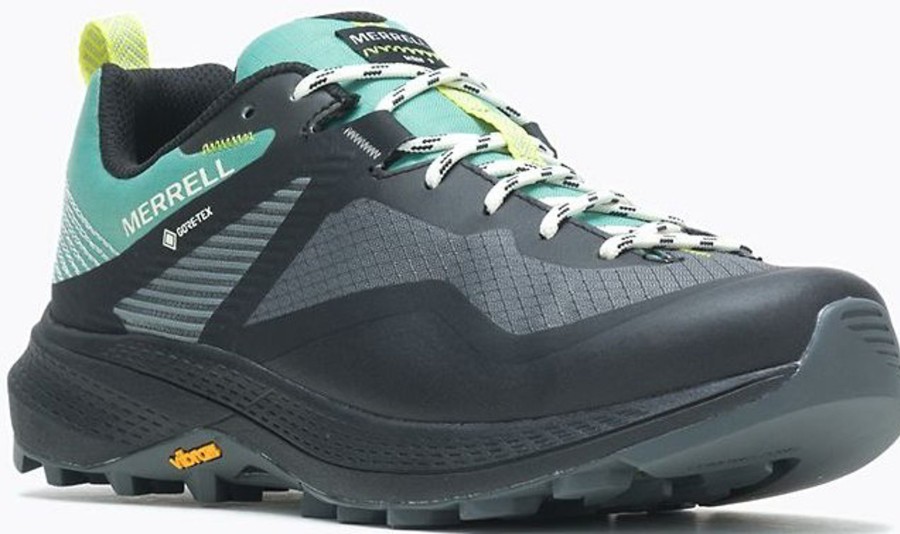 Footwear Merrell Walking Shoes | Merrell Womens Mqm Flex 3 Gtx Shoes - Jade-Granite Blue