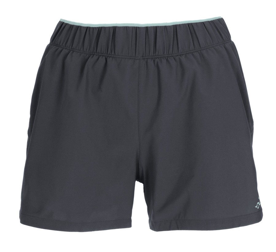 Clothing Rab Shorts | Rab Womens Talus Active Shorts - Ebony Grey