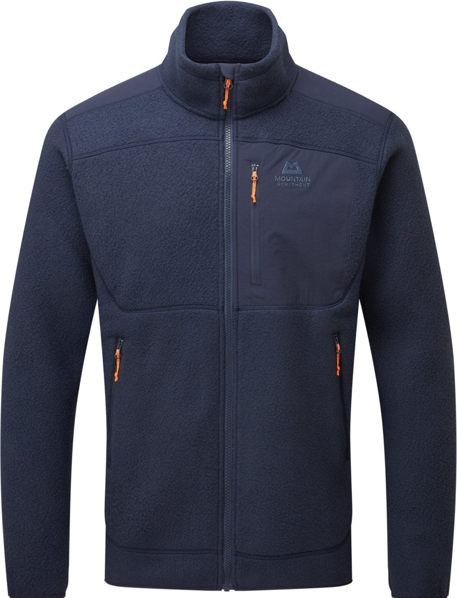 Clothing Mountain Equipment Fleece & Mid Layer | Mountain Equipment Mens Highpile Jacket - Cosmos Blue