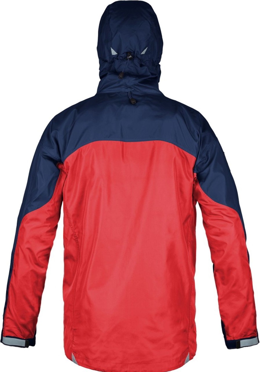 Clothing Paramo Windshirts | Paramo Mens Enduro Windproof Jacket - Fire-Midnight Red