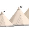 Camping Tentipi Tipi'S & Bell Tents | Tentipi Safir 5 Cp Brown