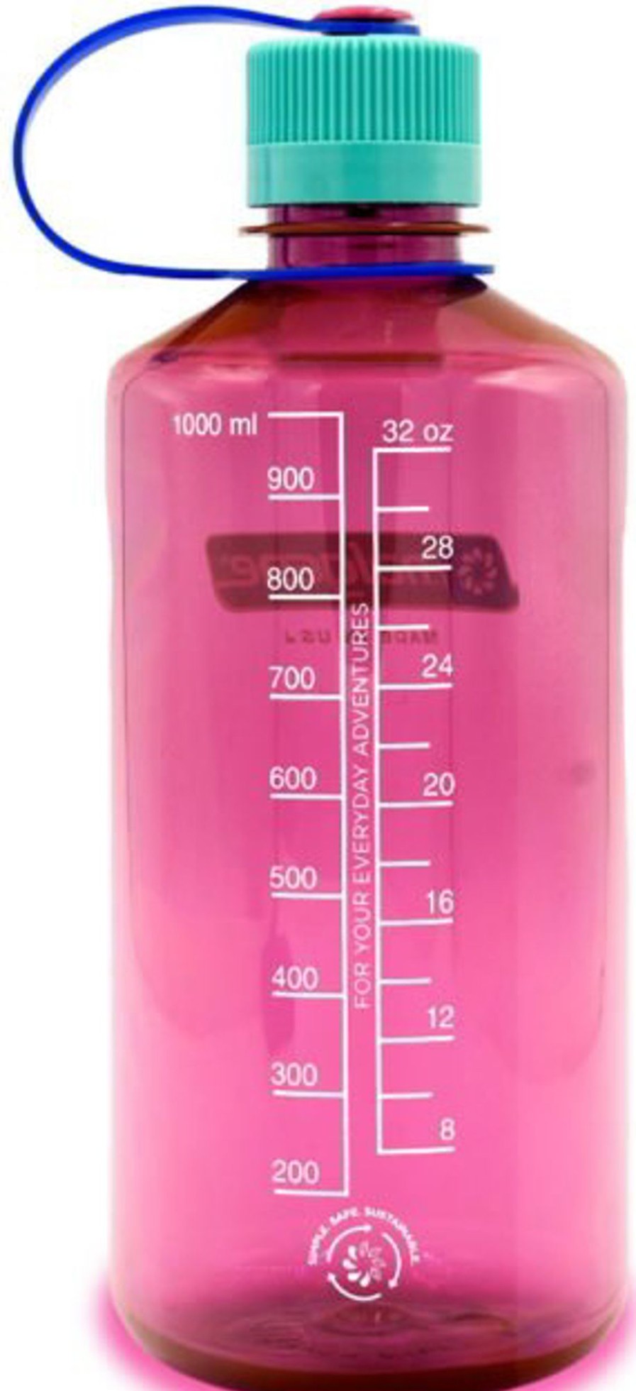 Equipment Nalgene Water Bottles | Nalgene Sustain Narrow Mouth Water Bottle - 1L - Electric Magenta Pink