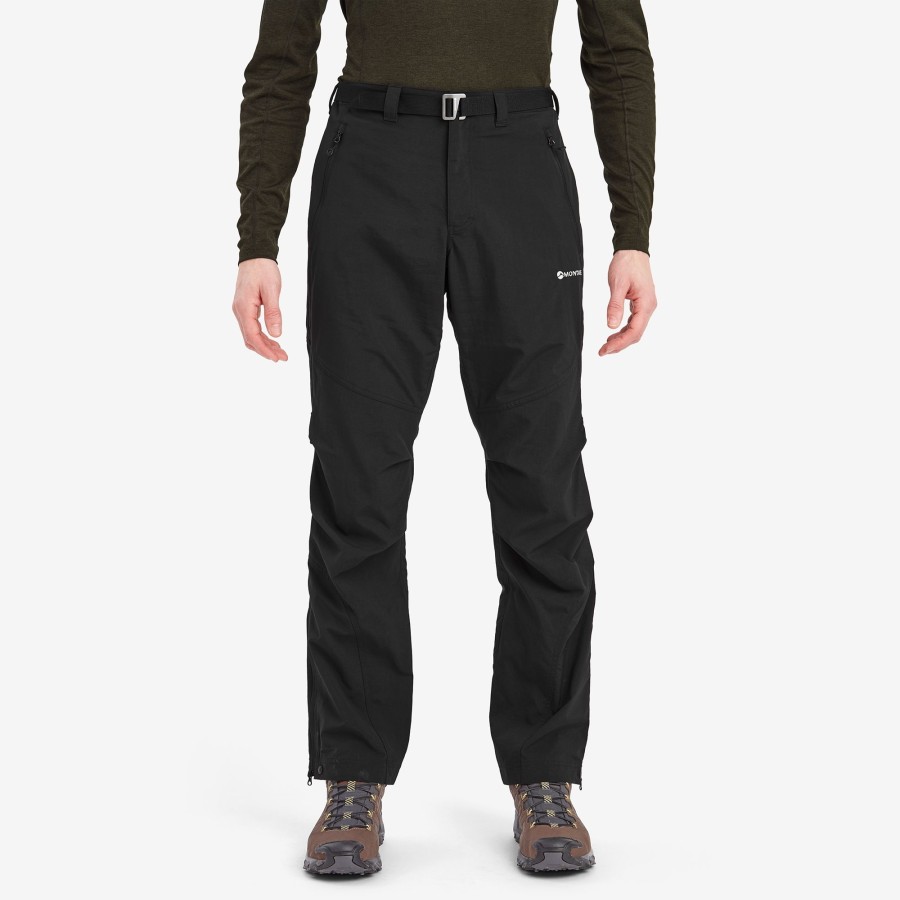 Clothing Montane Trousers & Leg Wear | Montane Mens Terra Pants - Long Leg Black