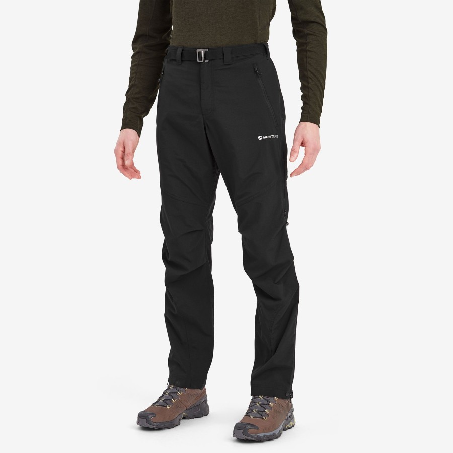 Clothing Montane Trousers & Leg Wear | Montane Mens Terra Pants - Long Leg Black