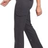 Clothing Kuhl Trousers & Leggings | Kuhl Womens Freeflex Roll Up Pants - Regular Leg - Koal Grey