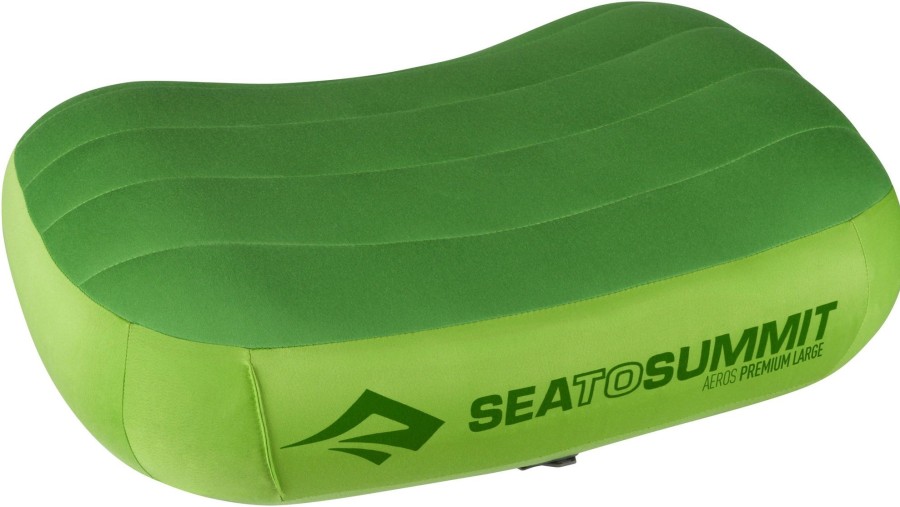 Camping Sea To Summit Sleep Accessories | Sea To Summit Aeros Premium Pillow - Large Green