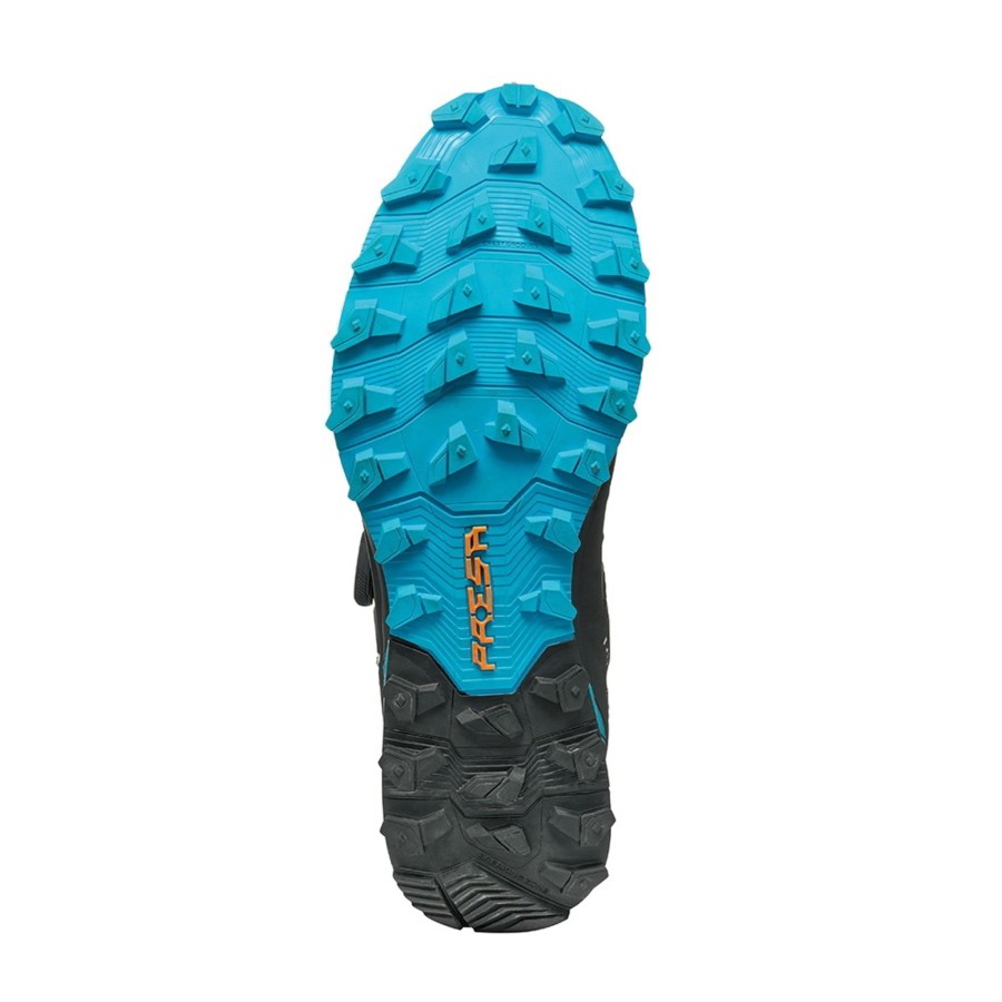 Footwear Scarpa Running Shoes | Scarpa Womens Ribelle Run Kalibra St Shoes - Black-Azure Blue