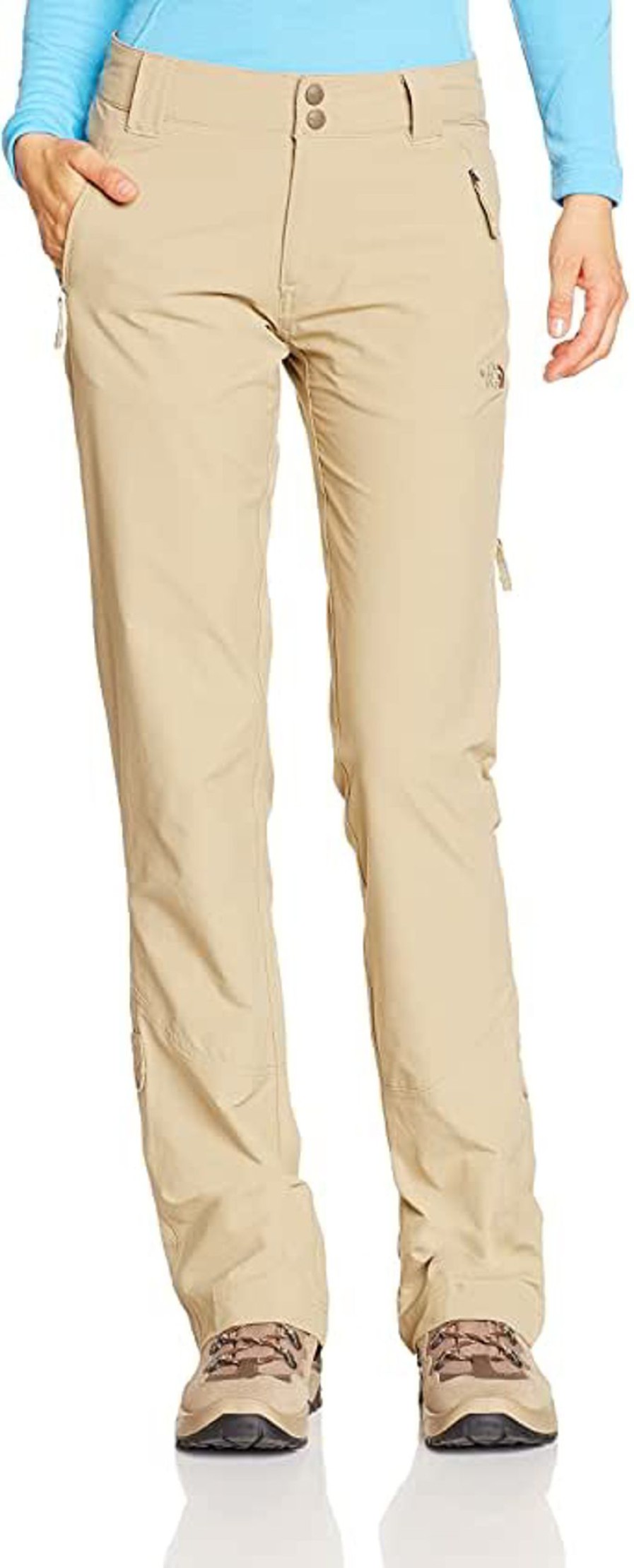 Clothing The North Face Trousers & Leggings | The North Face Womens Trekker Classic Pant - Short Leg - Dune Beige Brown