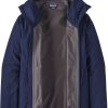 Clothing Patagonia Waterproof Jackets | Patagonia Womens Calcite Jacket - Classic Navy Blue