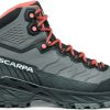 Footwear Scarpa Walking Boots | Scarpa Womens Rush Trk Lt Gtx Boots - Gray-Coral Grey