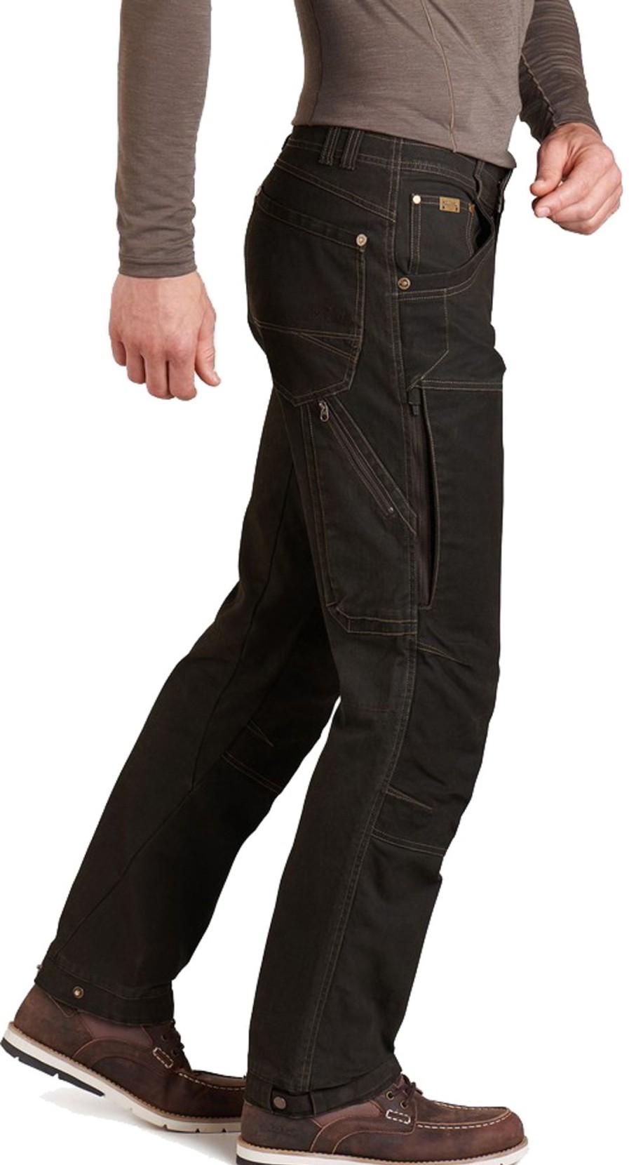 Clothing Kuhl Trousers & Leg Wear | Kuhl Mens Above The Law Pant - Short Leg - Espresso Brown