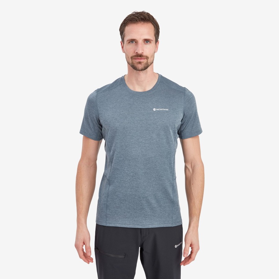 Clothing Montane T Shirts & Base Layers | Montane Mens Dart T-Shirt - Stone Blue