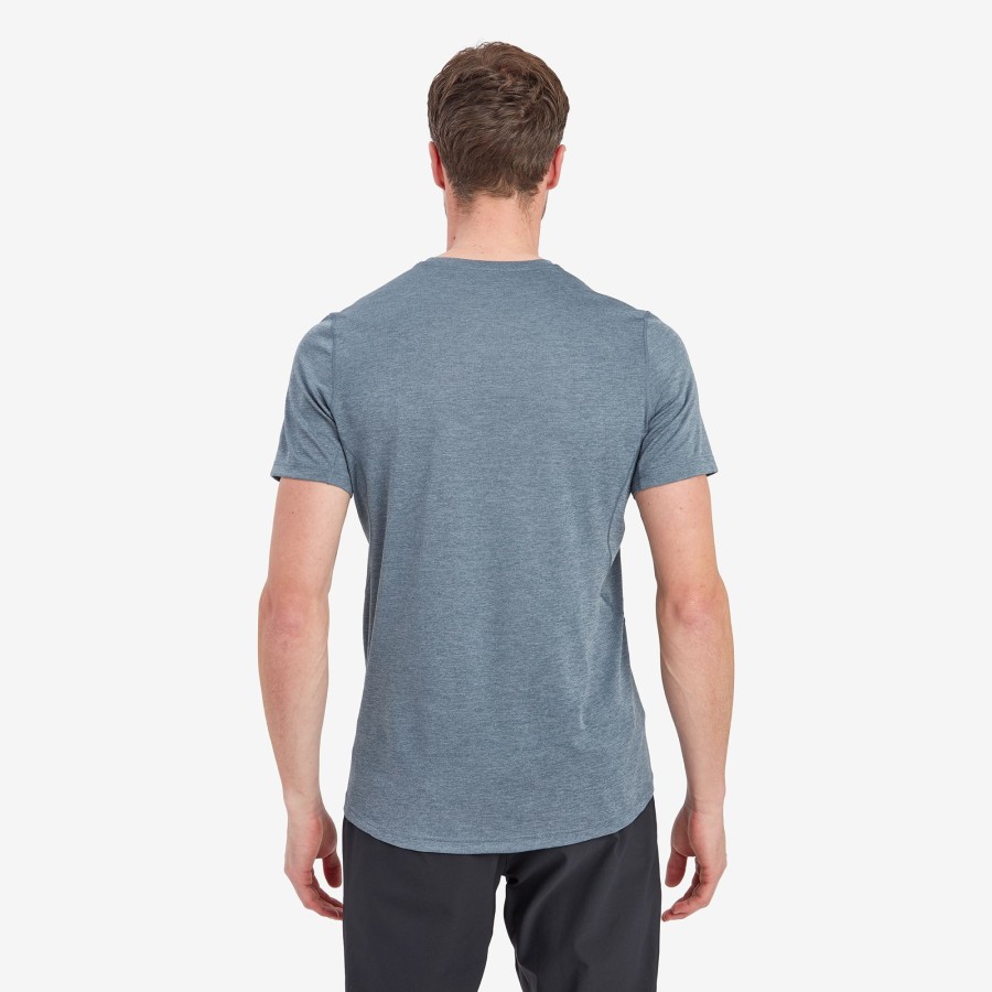 Clothing Montane T Shirts & Base Layers | Montane Mens Dart T-Shirt - Stone Blue