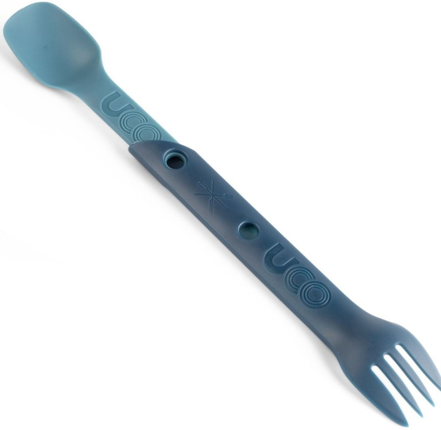 Camping UCO Plates, Bowls, Cups & Utensils | Uco Eco Switch Spork Utensil Set Blue