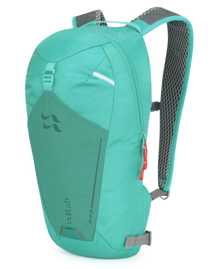 Rucksacks Rab Day Packs | Rab Tensor 10 Backpack - Storm Green Blue