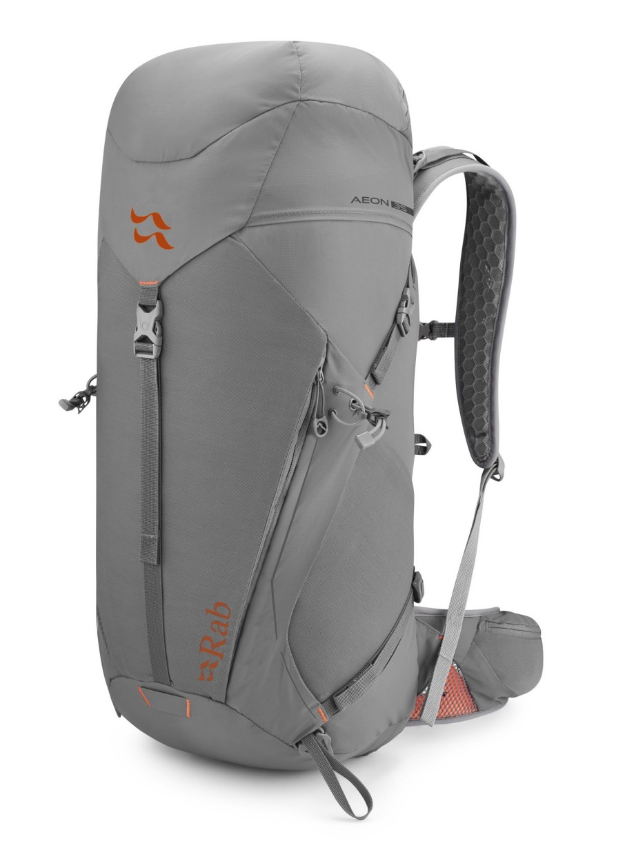 Rucksacks Rab Day Packs | Rab Aeon 35 Rucksack - Iron Grey