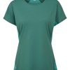 Clothing Rab T Shirts & Base Layers | Rab Womens Sonic Ultra Tee - Eucalyptus-Glacier Blue Green