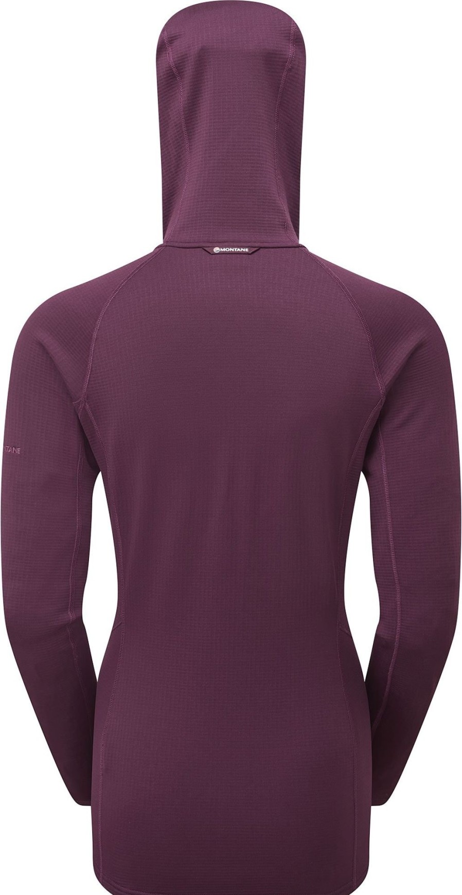 Clothing Montane Fleece & Mid Layer | Montane Womens Protium Hoodie - Saskatoon Berry Purple