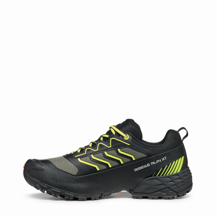 Footwear Scarpa Running Shoes | Scarpa Womens Ribelle Run Xt Gtx Shoes - Conifer-Shark Green Grey