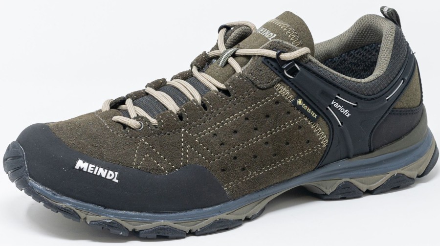 Footwear Meindl Walking Shoes | Meindl Mens Ontario Gtx Shoes - Black Brown