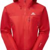 Clothing Mountain Equipment Waterproof Jackets | Mountain Equipment Mens Makalu Jacket - Imperial Crimson Red