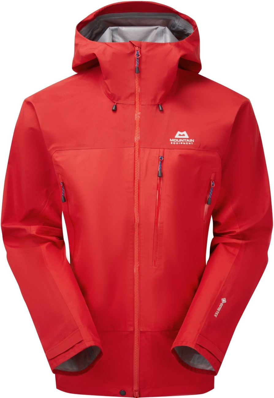 Clothing Mountain Equipment Waterproof Jackets | Mountain Equipment Mens Makalu Jacket - Imperial Crimson Red