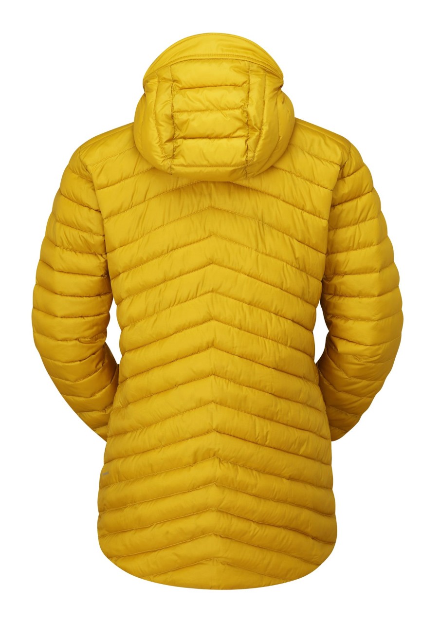 Clothing Rab Insulated Jackets | Rab Womens Cirrus Alpine Jacket - Sahara Yellow