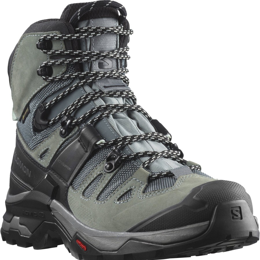 Footwear Salomon Walking Boots | Salomon Womens Quest 4 Gtx Boots - Slate-Trooper-Opal Blue Grey