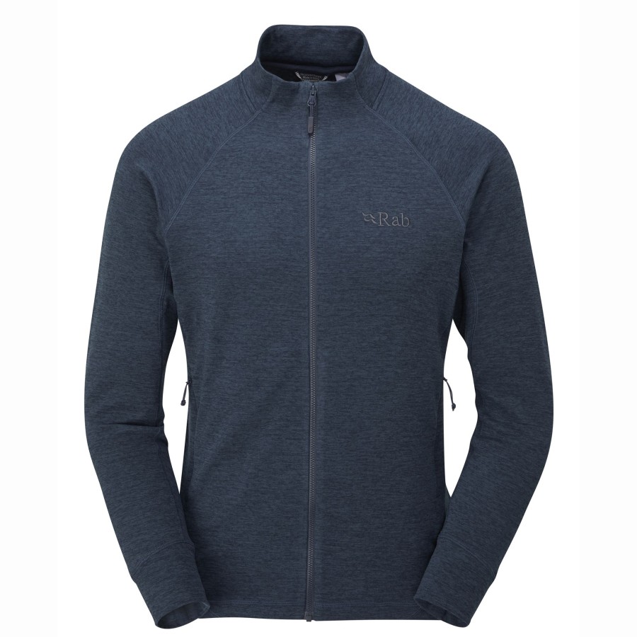 Clothing Rab Fleece & Mid Layer | Rab Mens Nexus Jacket - Deep Ink Blue