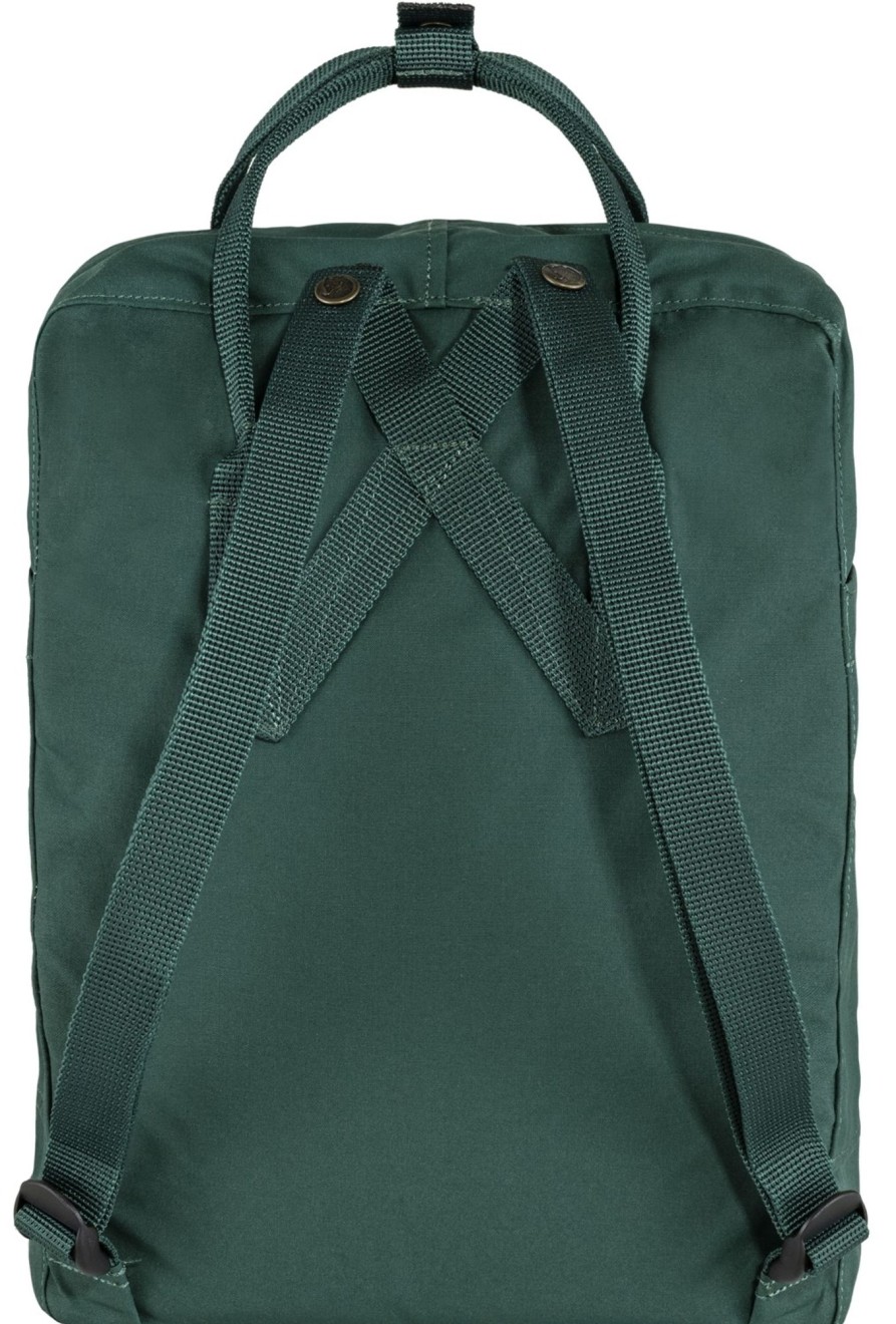 Rucksacks Fjallraven Day Packs | Fjallraven Kanken Backpack - Arctic Green